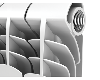 Радиатор биметалл Royal Thermo Vittoria 350 - 10 секц.