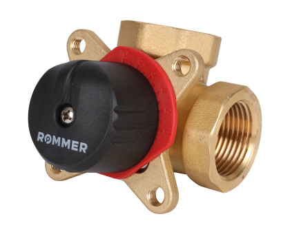 ROMMER 3-х ходовой смесительный клапан 1 KVs 10