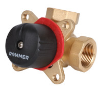 ROMMER 3-х ходовой смесительный клапан 3/4  KVs 6,3