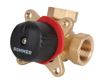 ROMMER 3-х ходовой смесительный клапан 3/4 KVs 6,3