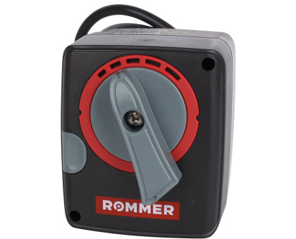 ROMMER RVM-0005-024001 Сервопривод 24V c регулировкой по сигналу 0-10V, 60s, 120s/90°