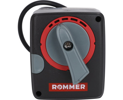 ROMMER RVM-0005-024001 Сервопривод 24V c регулировкой по сигналу 0-10V, 60s, 120s/90°