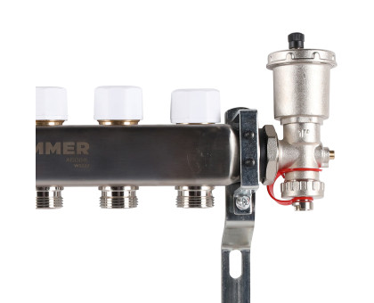 ROMMER RMS-1210-000005 ROMMER Коллектор из нержавеющей стали в сборе с расходомерами 5 вых.