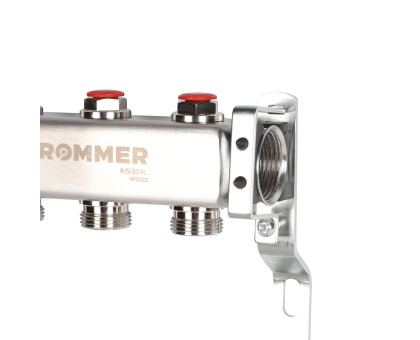 ROMMER RMS-3200-000003 ROMMER Коллектор из нержавеющей стали без расходомеров 3 вых.