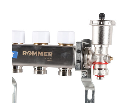 ROMMER RMS-3210-000003 ROMMER Коллектор из нержавеющей стали в сборе без расходомеров 3 вых.
