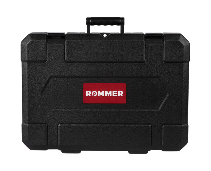 ROMMER RPT-0001-012108 ROMMER Набор пресс-инструмента (пресс-инструмент, 2 аккумулятора 4.0 Ач, зарядное устройство, пластиковый чемодан)