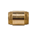 Клапан обратный осевой латунь NRV EF Ду 32 Ру18 ВР G1 1/4" шток пластик Danfoss 065B8227