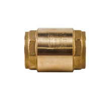 Клапан обратный осевой латунь NRV EF Ду 40 Ру18 ВР G1 1/2" шток пластик Danfoss 065B8228