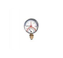 Термоманометр радиальный WATTS TMRA 10 0-10 бар/0+120*C RAD G 1/2 (10025525)