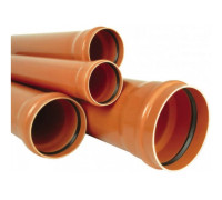 Трубы из НПВХ для наружных систем канализации Sinikon 110 x 3,2 SN4 500, 20005.R