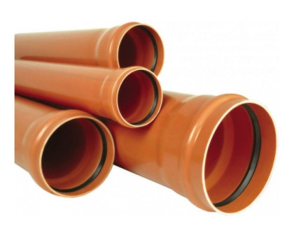 Трубы из НПВХ для наружных систем канализации Sinikon 250 x 6,2 SN4 1000, 25010.R *
