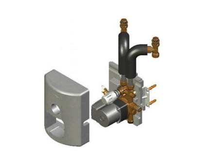 Meibes Насосная группа Thermix с электрическим сервоприводом со встроенным термостатом, с насосом UPS 15-50 MBP ME 27409.2(M27409.2)