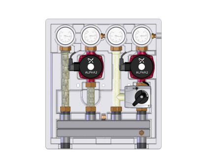 Meibes Насосно-смесительный модуль Kombimix UK_MKSTM_UPM3 Hybrid 15-70