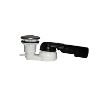 Сифон Hutterer &amp; Lechner с поворотным шарниром для душевого поддона со штуцером 9-12 мм, DN 40/50