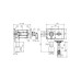 Сифон Hutterer & Lechner для стиральной и посудомоечной машины с интегрированным подключением воды 180х100мм, DN 40/50