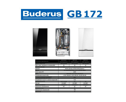 Buderus logamax GB172-35 i белый