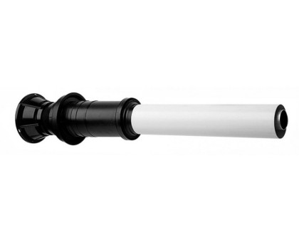 Вертикальный наконечник для коакс. трубы полипропиленовый диам. 80/125 мм, общая длина 1155 мм,