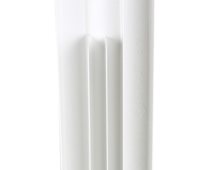 Алюминиевый секционный радиатор Stout Bravo 500 6 секции (белый RAL 9010)