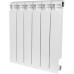 Биметаллический секционный радиатор Stout Alpha 500 6 секций (белый RAL 9016)