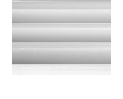 Биметаллический секционный радиатор Stout Style 350 12 секций (белый RAL 9010) (SRB-0110-035012)
