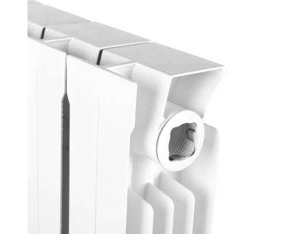 Биметаллический секционный радиатор Stout Style 500 14 секций (белый RAL 9010) (SRB-0110-050014)