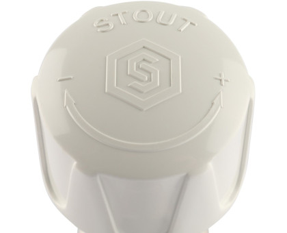 SVRs Клапан Stout ручной терморегулирующий с неподъемным шпинделем, прямой 1/2"