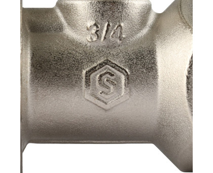 SVRs Клапан Stout ручной терморегулирующий с неподъемным шпинделем, прямой 3/4"