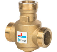 Термостатический смесительный клапан Stout  G 1/4 1/4 НР 55°С