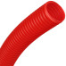 Труба гофрированная ПНД Stout, цвет красный, наружным диаметром 20 мм для труб диаметром 16 мм