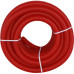 Труба гофрированная ПНД Stout, цвет красный, наружным диаметром 40 мм для труб диаметром 32 мм