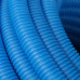Труба гофрированная ПНД Stout, цвет синий, наружным диаметром 25 мм для труб диаметром 20 мм