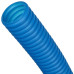 Труба гофрированная ПНД Stout, цвет синий, наружным диаметром 32 мм для труб диаметром 25 мм