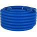 Труба гофрированная ПНД Stout, цвет синий, наружным диаметром 40 мм для труб диаметром 32 мм