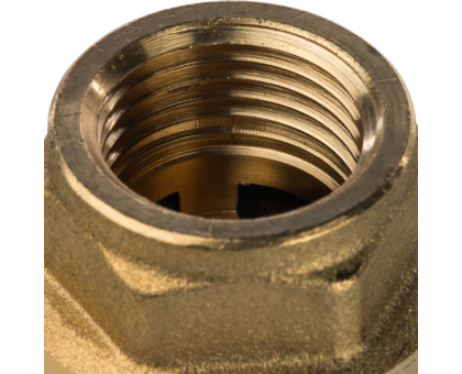 Клапан обратный пружинный муфтовый с металлическим седлом 1/2" Stout (SVC-0001-000015)