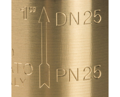 Клапан обратный пружинный муфтовый с металлическим седлом 1" Stout (SVC-0001-000025)