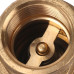 Клапан обратный пружинный муфтовый с металлическим седлом 3/4" Stout