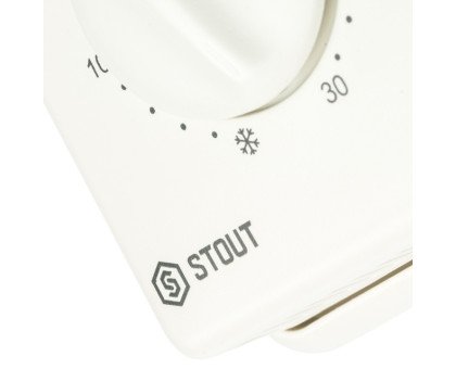 Комнатный проводной термостат Stout TI-N с переключателем зима-лето и светодиодом (STE-0001-000001)