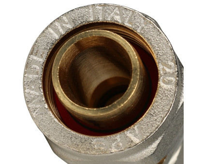 Муфта соединительная переходная 20x16 для металлопластиковых труб, винтовая Stout