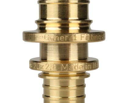Муфта соединительная переходная для труб из сшитого полиэтилена (аксиальный, 25x20) Stout (SFA-0004-002520)