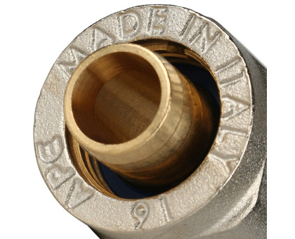 Переходник Stout с наружной резьбой 1/2"х16 для металлопластиковых труб, винтовой