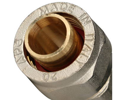Переходник Stout с внутренней резьбой 1/2"х20 для металлопластиковых труб, винтовой (SFS-0002-001220)