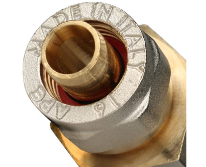 Переходник Stout с внутренней резьбой 3/4"х16 для металлопластиковых труб, винтовой