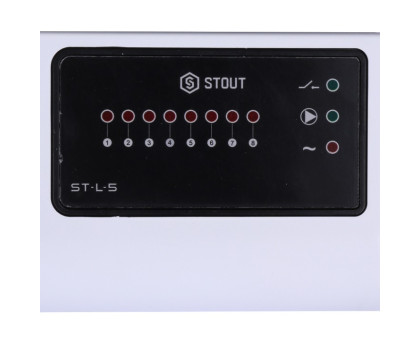 Проводной контроллер термостатических клапанов Stout L-5 (STE-0101-005000)