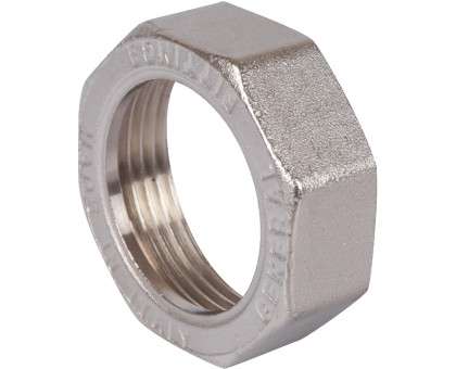 Разъемное угловое соединение Stout "американка" ВН, уплотнение под гайкой o-ring кольцо, никелированное 1" (SFT-0057-000001)