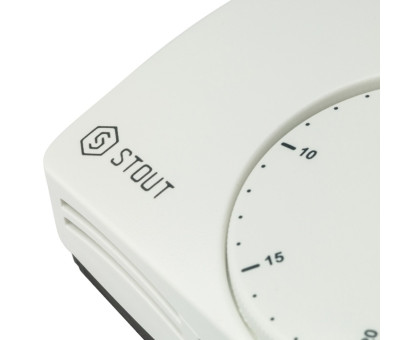 Термостат комнатный электронный Stout WFHT-DUAL включ. дистанционный датчик «в пол» L=3 м (STE-0002-000010)
