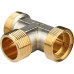 Тройник-переходник Stout с наружной резьбой 1"x32 для металлопластиковых труб, винтовой (SFS-0011-000132)