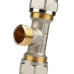 Тройник-переходник Stout с наружной резьбой 3/4"х26 для металлопластиковых труб, винтовой