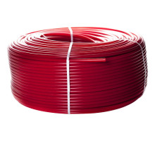 Труба из сшитого полиэтилена с кислородным слоем PEX-a Stout 20х2,0 (бухта 200 метров), красная