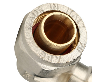 Угольник-переходник Stout с внутренней резьбой 1/2"х20 для металлопластиковых труб, винтовой