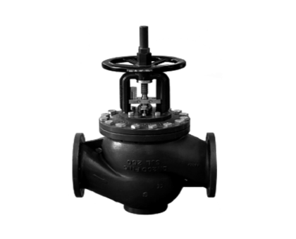 Клапан балансировочный ручной чугун MSV-F2 Ду 125 Ру16 фл Kvs=304.4м3/ч с изм/нип Danfoss 003Z1065